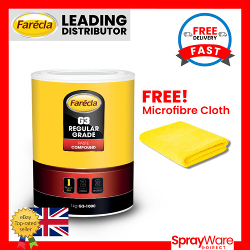 Farecla rubbing compound - rubbing,