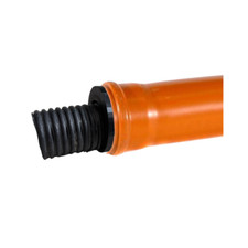 110mm pipe to 80mm Land Drain