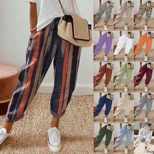 Ladies printed casual harem - printed,