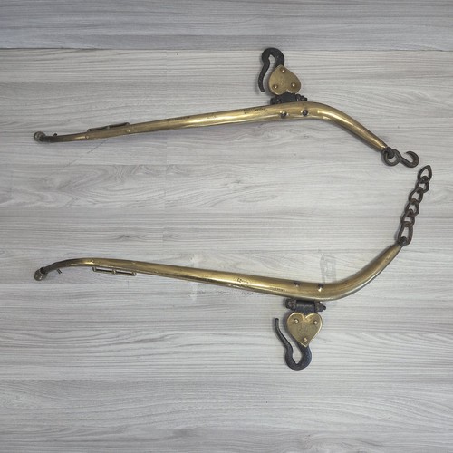 Antique solid brass horse - antique,
