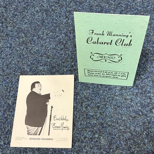 Bernard manning brother - bernard, &