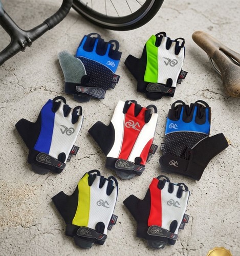 Half finger cycling gloves - half,