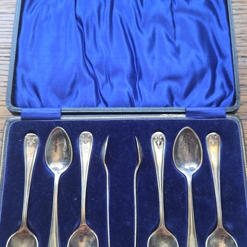 Hallmarked spoons with sugar - hallmarked,