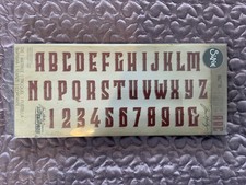 Sizzix Tim Holtz Bigz Die XL Alphabet and Numbers 663110 Retired