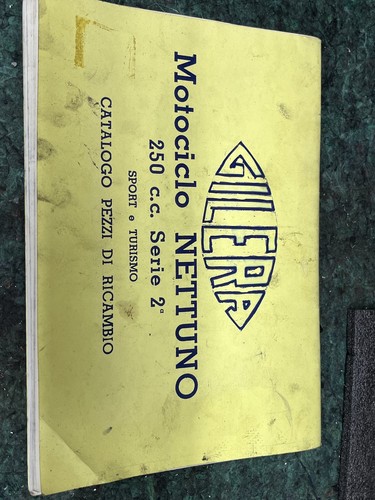 Gilera nettuno series - 2, parts