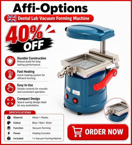Dental vacuum forming machine - vacuum,