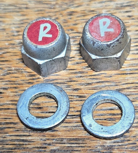 Vintage pair raleigh nuts - vintage,
