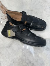 Hotter Men’s Sandal Style Buckle Shoes BNWT Leather Uk 10