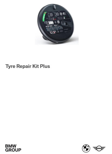 Genuine bmw mini tyre repair - bmw,