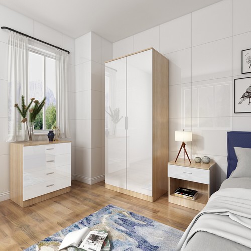 Bedroom furniture piece set - 3,
