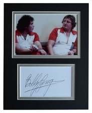 Bobby George Signed Autograph