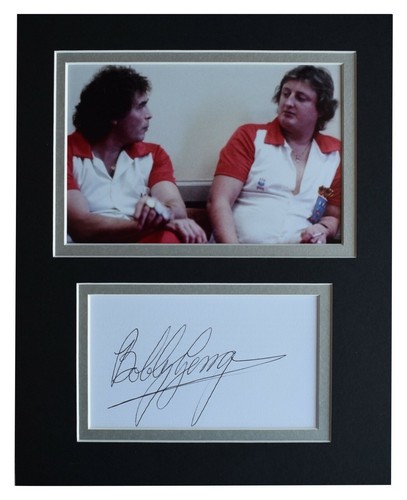Bobby george signed autograph - bobby,