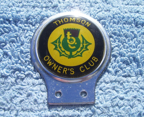 Vintage 1960s thomson caravan - thomson,