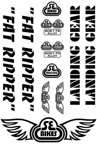 Racing fat ripper bmx - se, ripper"