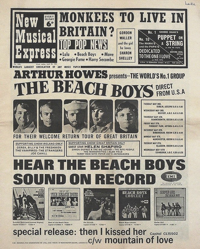 Nme apr 1967 beach boys - 29,