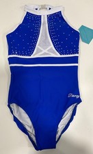 New Girls Gymnastic Darcy Leotard Size 38 ALA