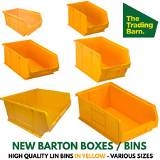 Yellow Plastic Parts Lin Bins