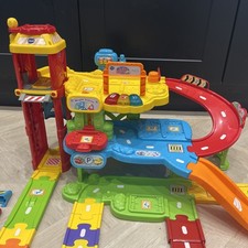 V Tech Toot Toot Drivers Huge Track Set Bundle With Garage 12 Vehicles Signs VGC