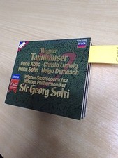 Wagner: Tannhäuser: Sir Georg Solti: Vienna Philharmonic. Decca 3 x CD Box Set
