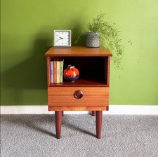 Schreiber Teak Bedside Cabinet
