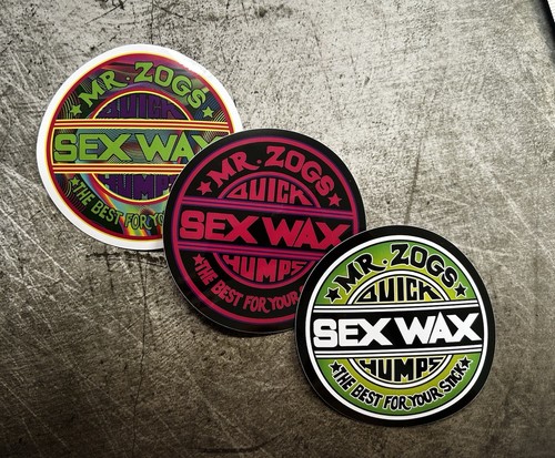 Sex wax stickers - 3, volcom