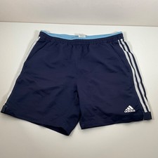 Mens Blue Adidas Shorts Size