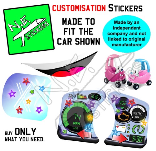 Replacement stickers sized - replacement,