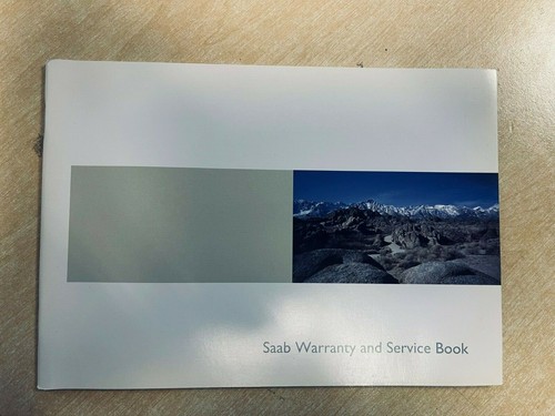 Saab 2006 empty service - 2006,