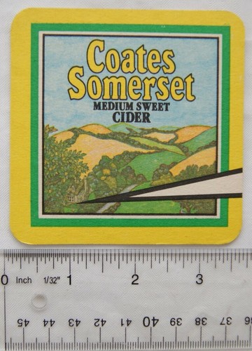 Vintage beer mat coates - mat,
