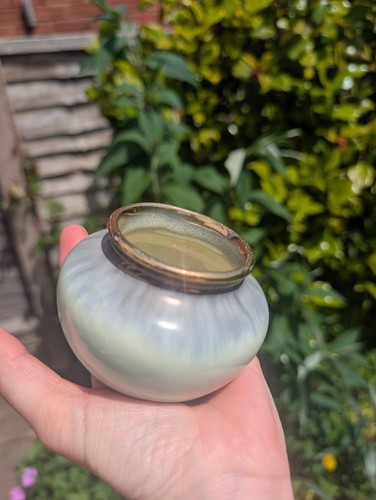 Vintage ceramic bud vase - ceramic,