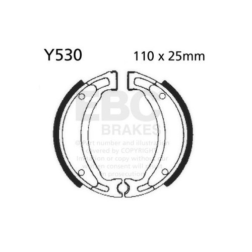 Ebc brake shoe - brake,