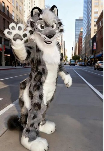 Long fur husky - dog, fox