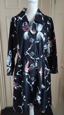 NESLAY COAT .  BLACK/MULTI