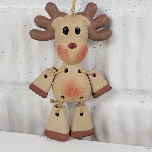 Rustic jointed reindeer - jointed,