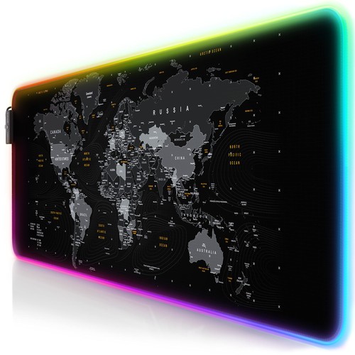 Xxl rgb gaming mouse mat - rgb,