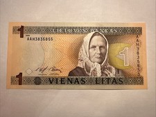 Lithuania litas unc - 1,