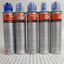 5x Spit Pulsa 800 Gas Fuel Cells for P800E/P800P Mixed EXPIRED Dates from 2022