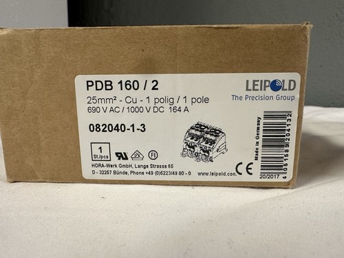 New leipold pdb 160 - *new*, 160/2