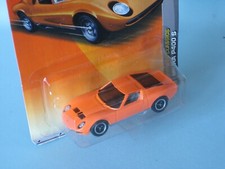 Matchbox Lamborghini Miura P400 Orange Body Classic Italian Toy Sports Car 70mm.