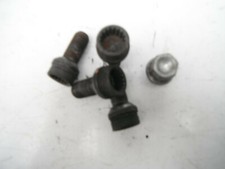 AUDI TT LOCKING WHEEL NUT SET COMPLETE GENUINE+KEY ABC6 GOLF MK4 A3 S3 VW 5X100