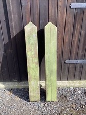 Wooden Bollards x3