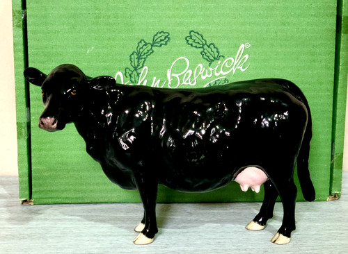 Beswick black galloway - galloway, cow