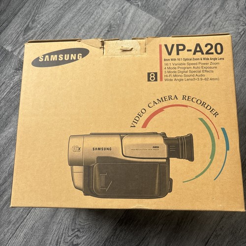 Samsung a20 camcorder - camcorder, boxed