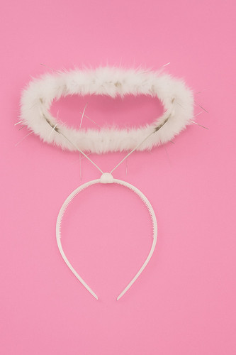 White feather angel - white,