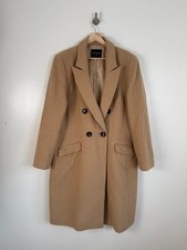 Hobbs Coat Size UK 18 Beige