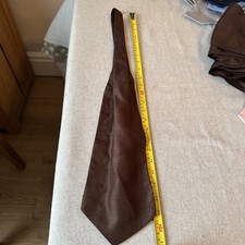 Cravat Mens Wedding Lloyd Attree & Smith Brown 