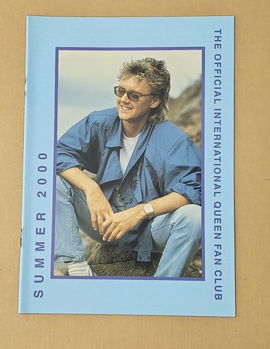Queen fan club magazine music - queen,