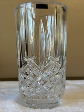 Waterford Marquis Markham Lead Crystal Flower Vase 9"  Germany