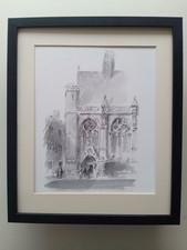 Hugh Casson B & W print