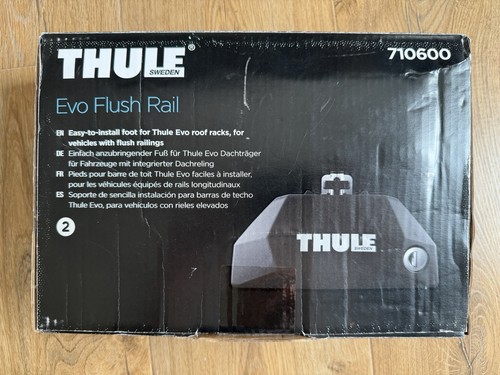 Thule 7106 evo - flush, rail-